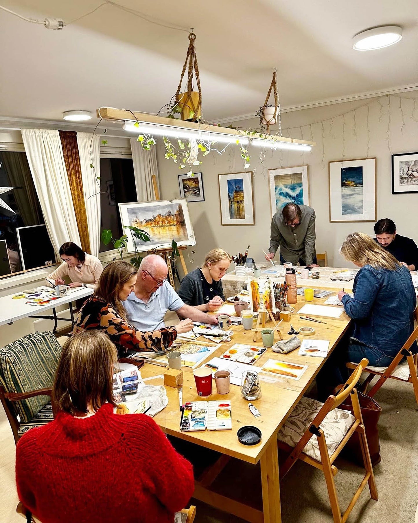 Thursday *drop-in* weekly watercolour group | *professional materials included