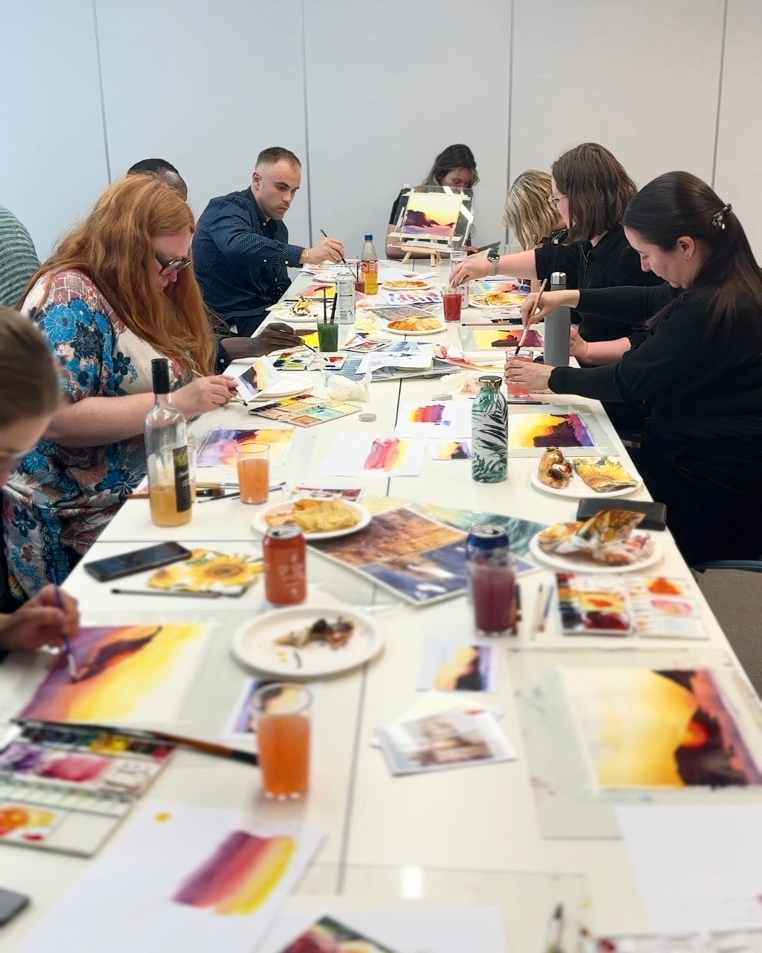 Paint & Sip • Art sessions for companies or private events