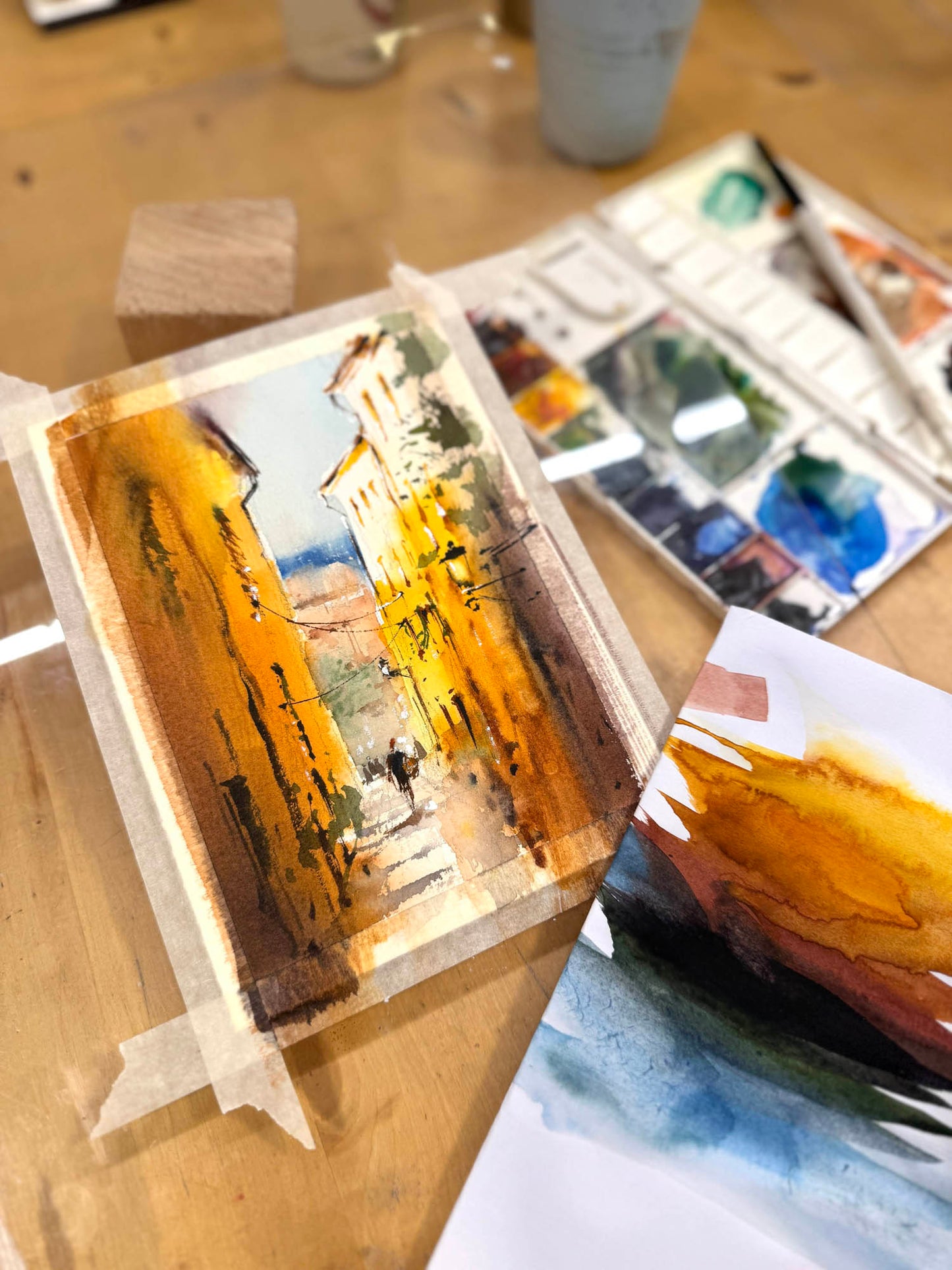 Thursday *drop-in* weekly watercolour group | *professional materials included