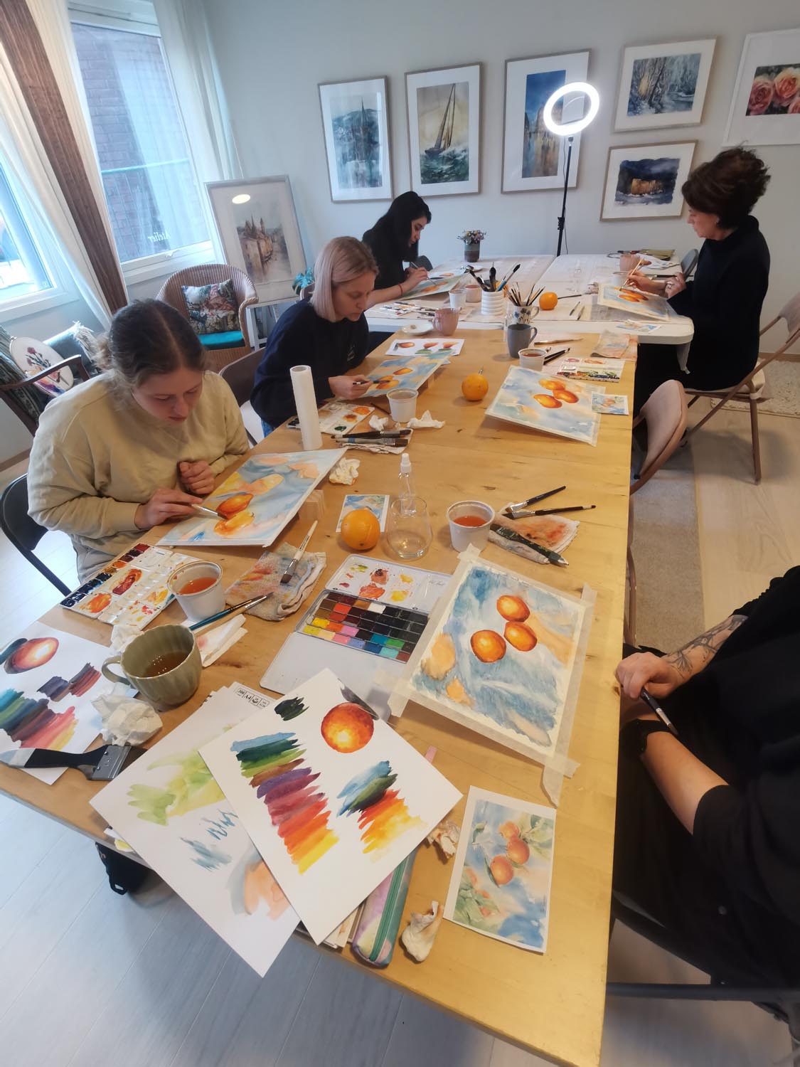 Intense Beginner Course - fundamentals of watercolour | 3rd & 10th October