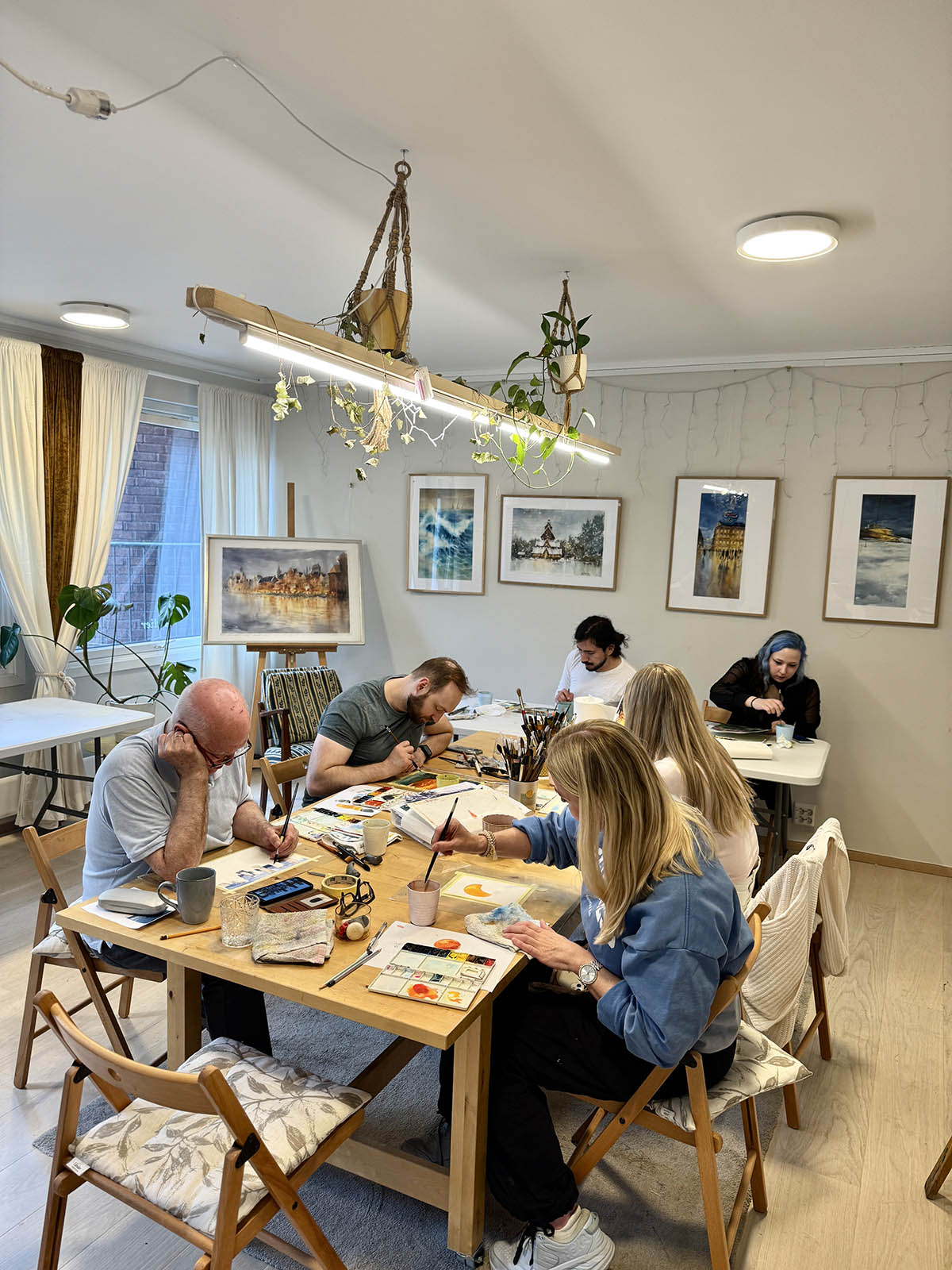 Thursday *drop-in* weekly watercolour group | *professional materials included