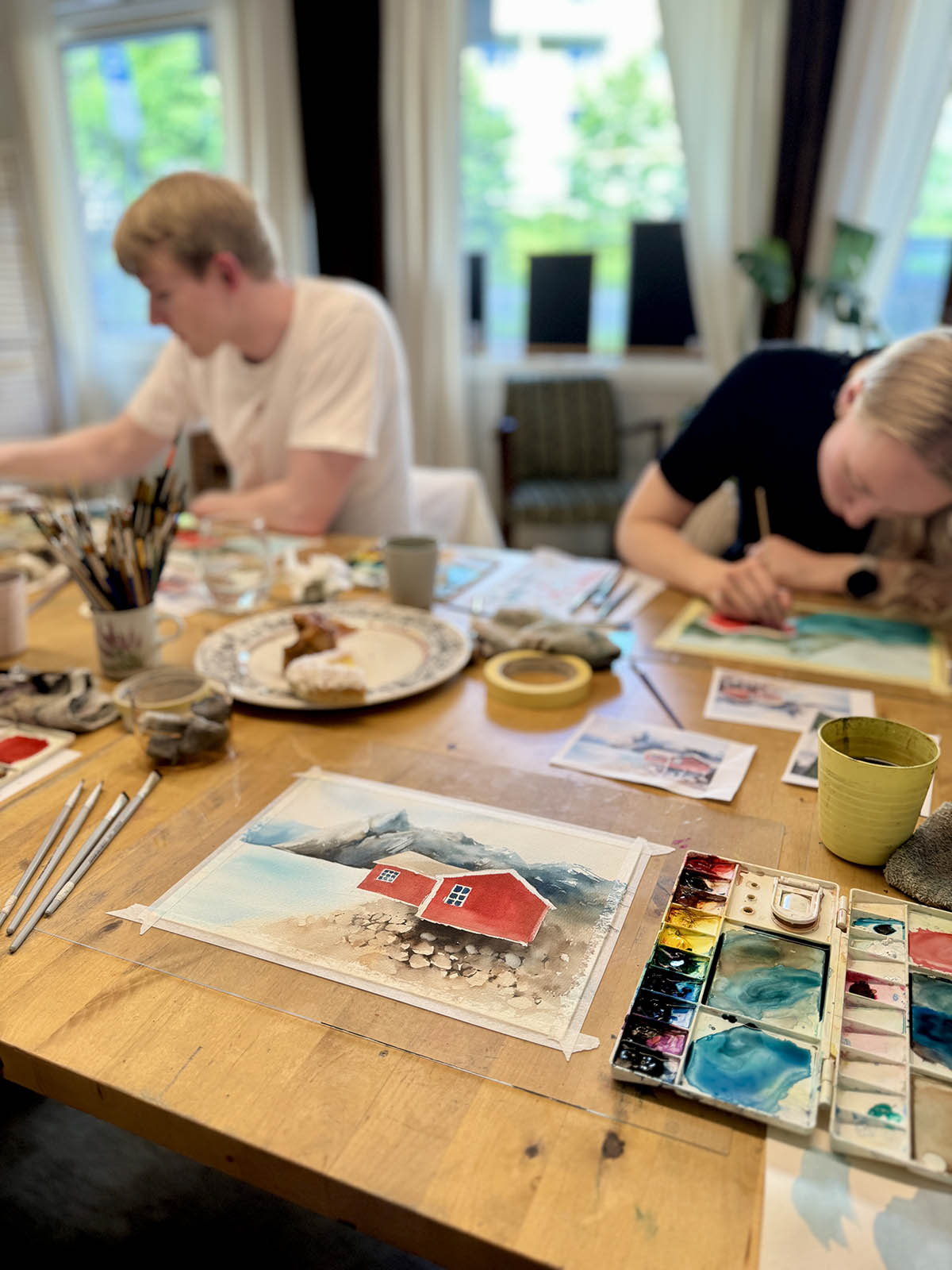 Thursday *drop-in* weekly watercolour group | *professional materials included