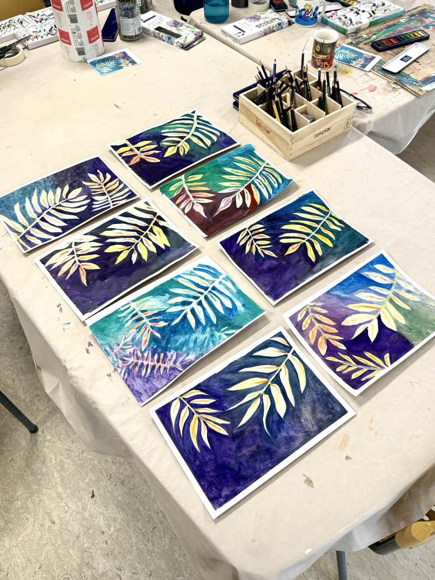 A Splash of Watercolour | OIS Watercolour painting course | 13-18 years old