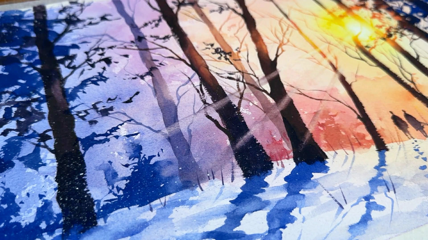 Online - Winter Sunset • 1.5h