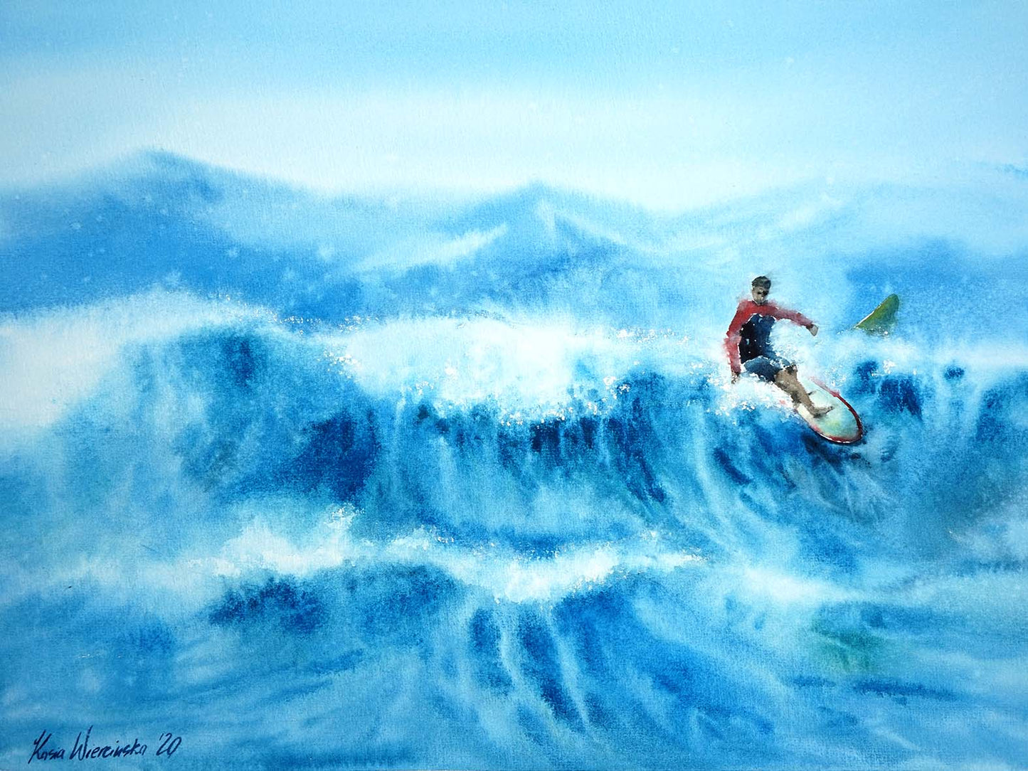 Wave - soft & splashy | 22nd August