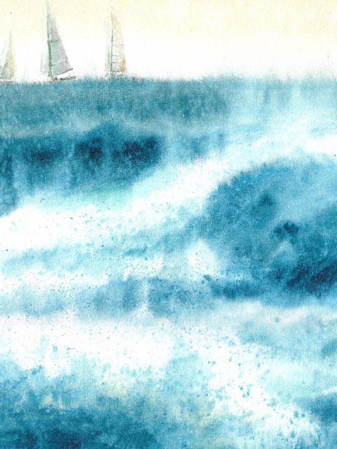 Wave - soft & splashy | 22nd August