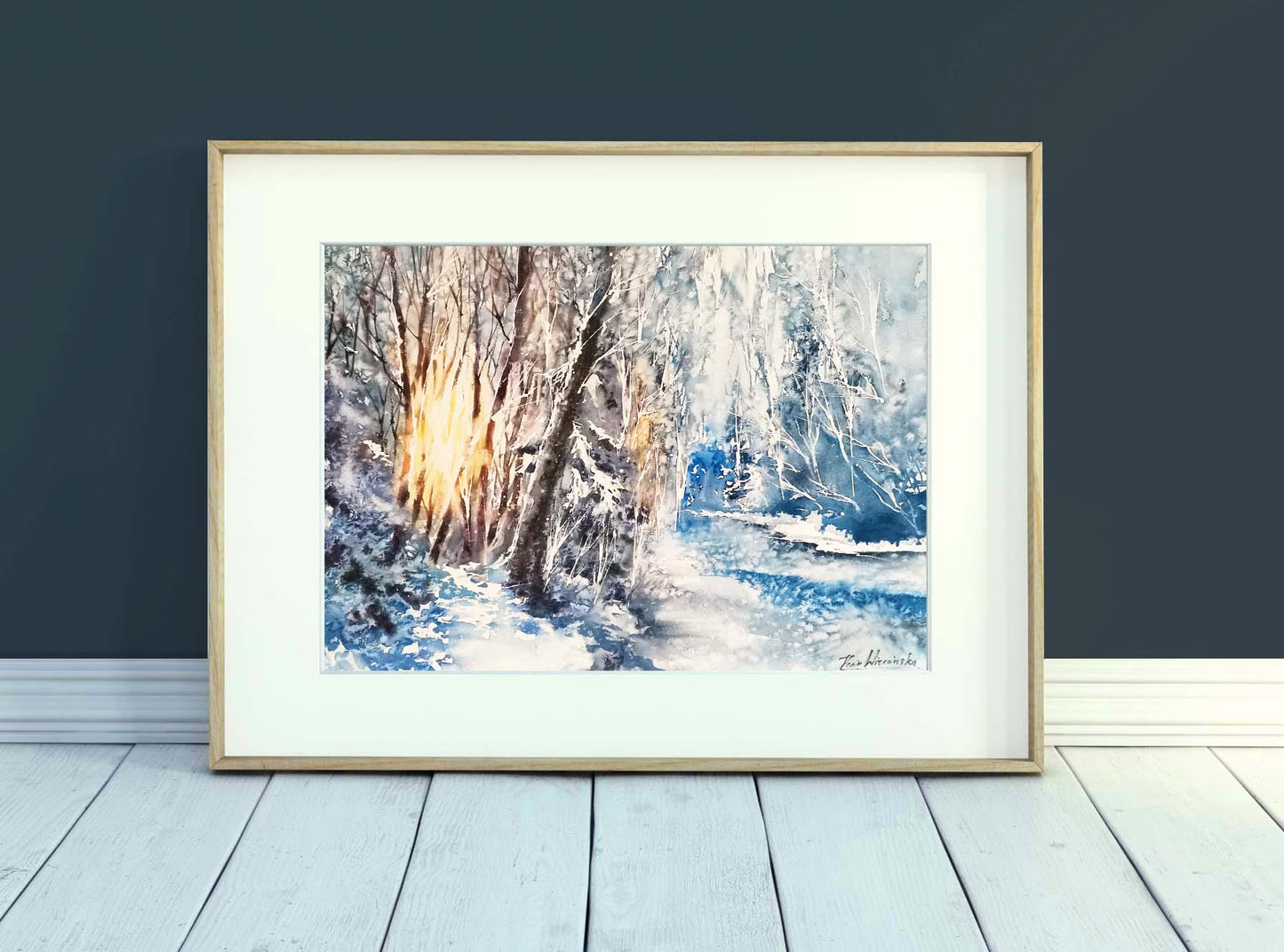 Winter forest during sunrise | 15th February | Intermediate