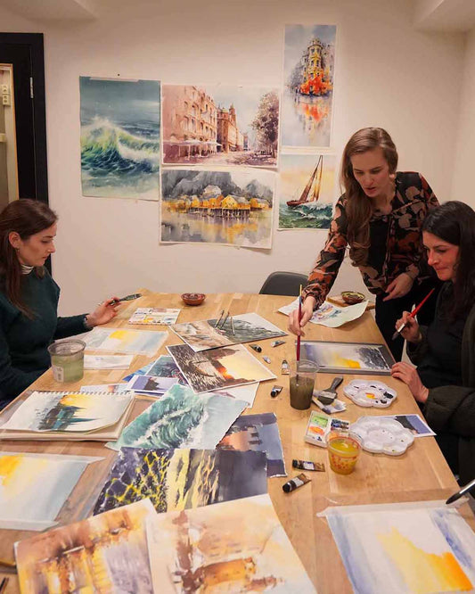 Thursday *drop-in* weekly watercolour group | *professional materials included