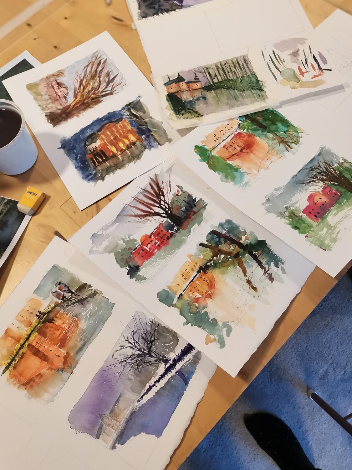 Many quick sketches | 2nd May
