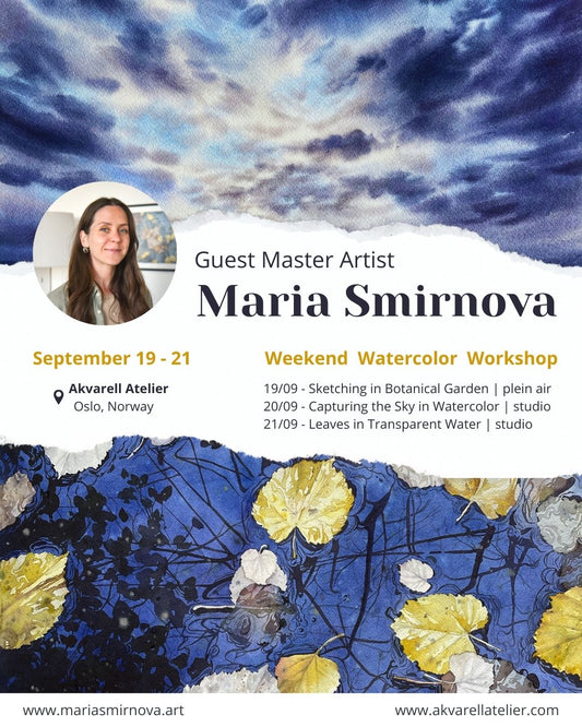 Weekend workshop with Maria Smirnova *Studio + plein-air*