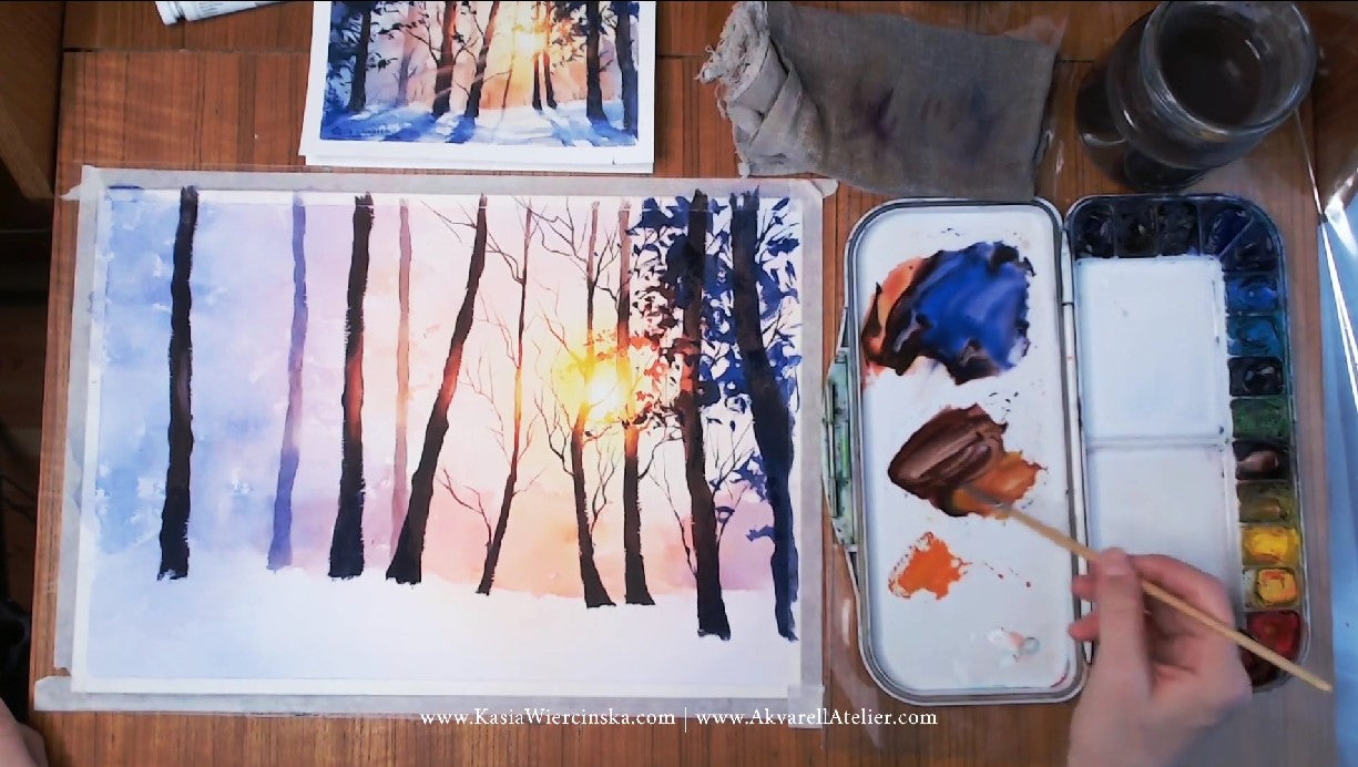 Online - Winter Sunset • 1.5h