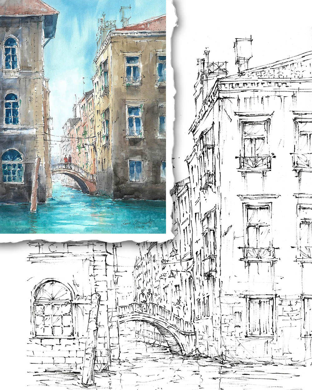 Venice in Line & Wash | 21st + 28th March
