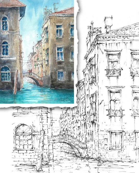 Venice in Line & Wash | 21st + 28th March