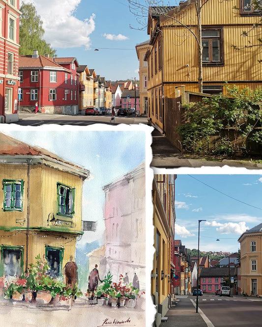 Folk buildings of Kampen *outdoor* | 16th August