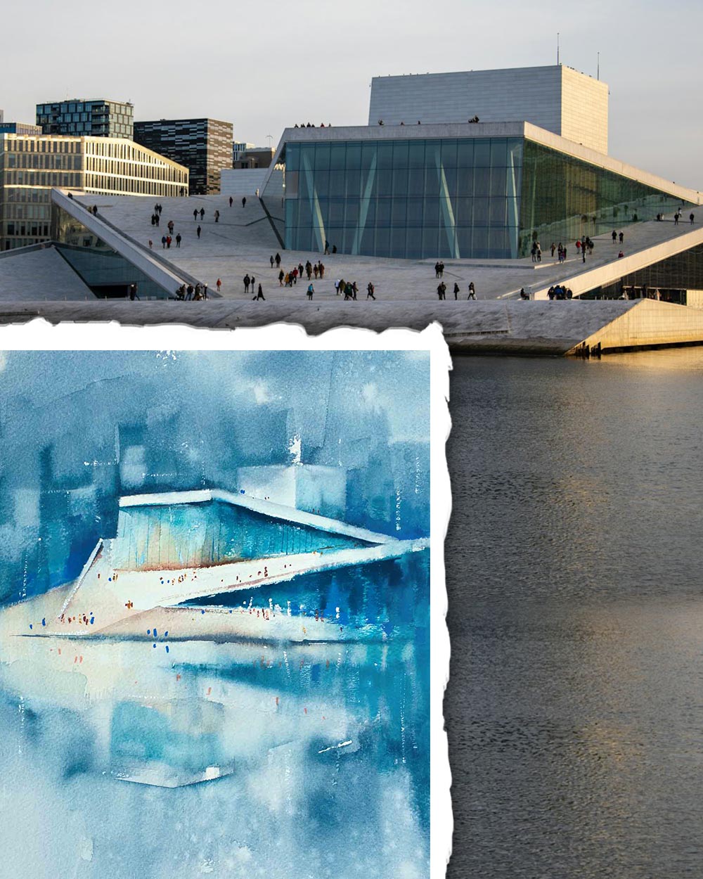 Opera - postcard from Oslo *outdoor* | 23rd August