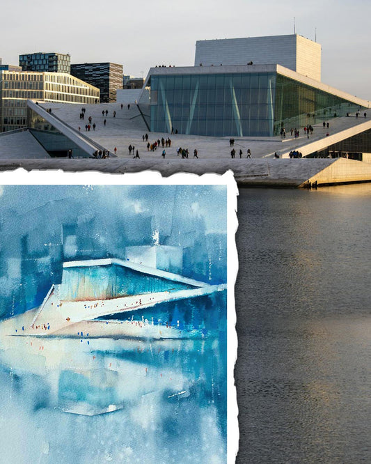 Opera - postcard from Oslo *outdoor* | 23rd August