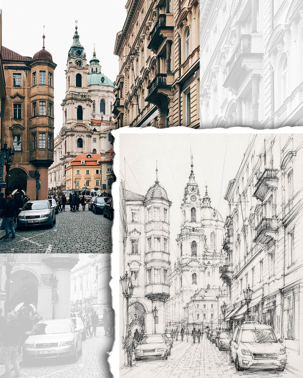 Perspective Masterclass - Drawing of Prague | 29th August & 5th September