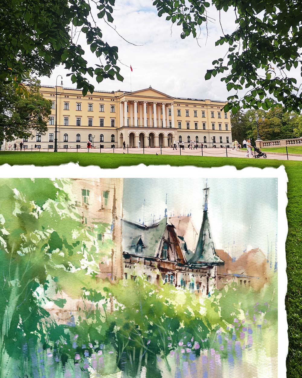 Royal Palace in Greenery *outdoor* | 28th June