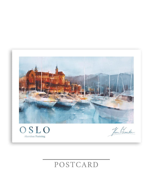 Postcard - Oslo • Akershus Festning