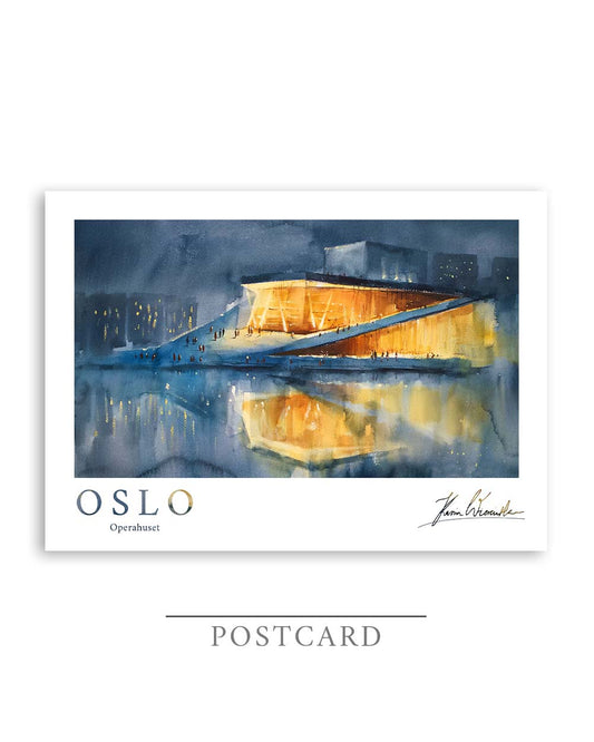 Postcard - Oslo • Opera House