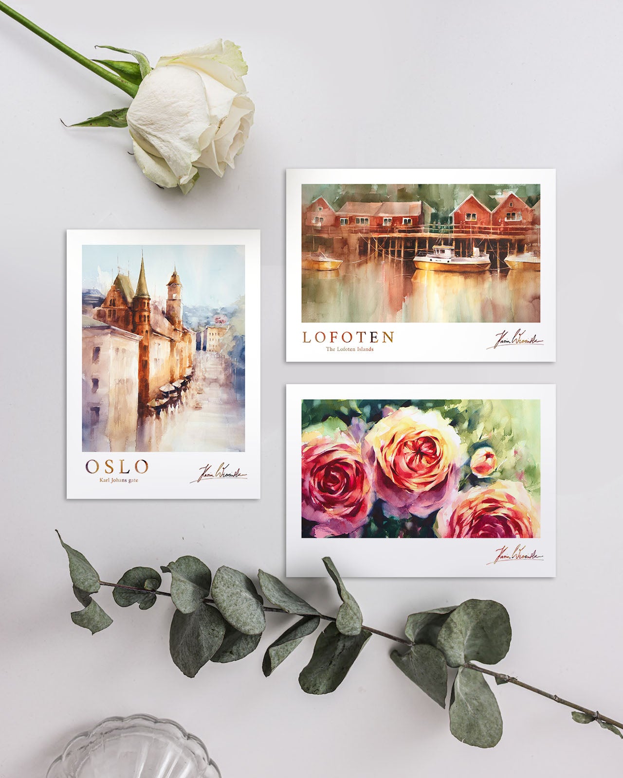 Postcard - Oslo • Freia